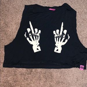 MTTM fu crop top tank